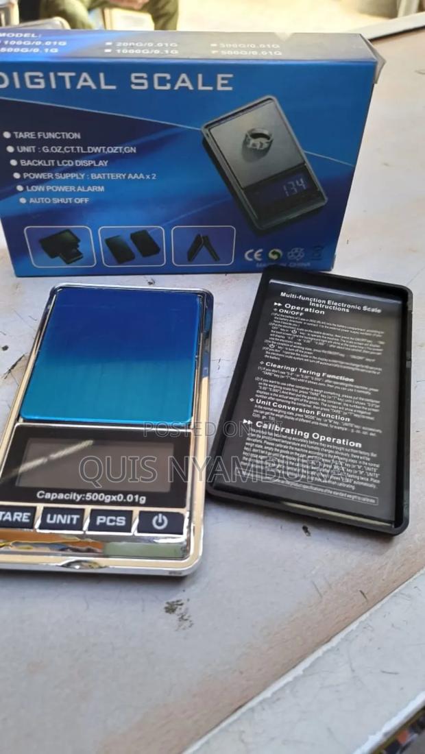 Mini Scale, Gram Scale 0.01g to 500g - thumbnail 3