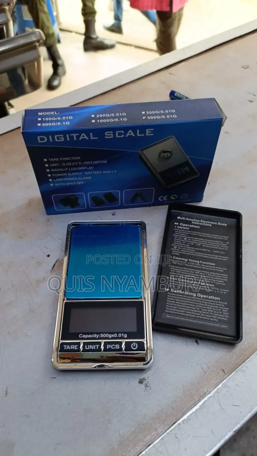Mini Scale, Gram Scale 0.01g to 500g