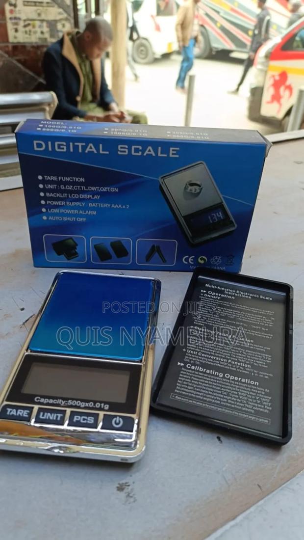 Mini Scale,Gram Scale 0.01g to 500g - thumbnail 2