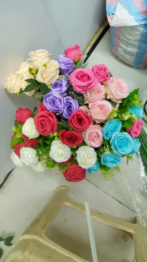 Colorful Roses Artificial