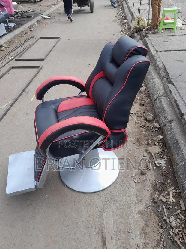 Silver Barber Chairs and Adjustable - main view