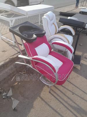 White/Pink Saloon Seats - thumbnail 2