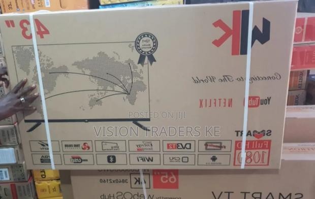 Wk 43 Inches Smart Android Frameless Tv With Bluetooth. - thumbnail 2