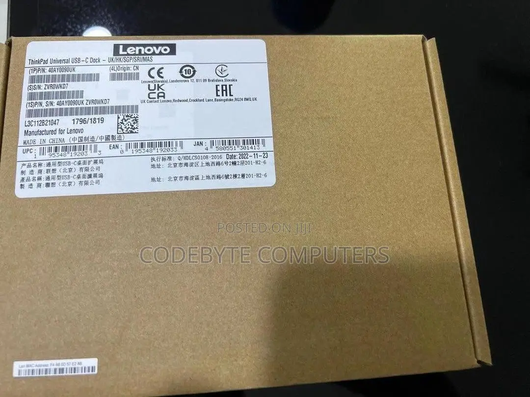 Lenovo USB-C Dock