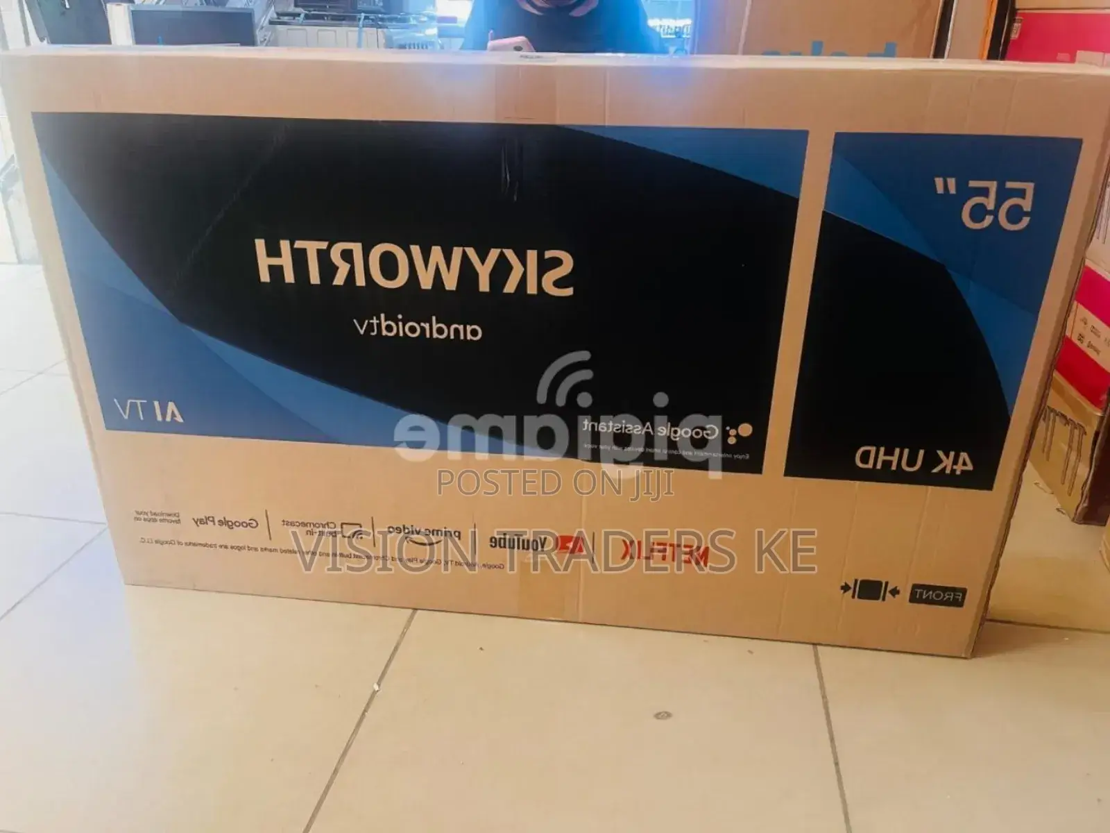Skyworth 55 Inches Smart Android Frameless Google Tv