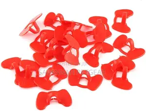 20 PCS Red Needleless Repetitive Anti-Injury Chicken Peeper