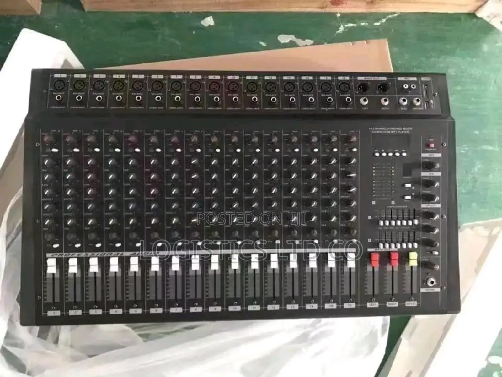 Omax Professional Powered Audio Mixer 16 Channel