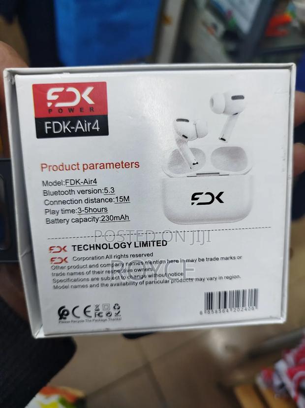 FDK High Quality Wireless Earbuds - thumbnail 4