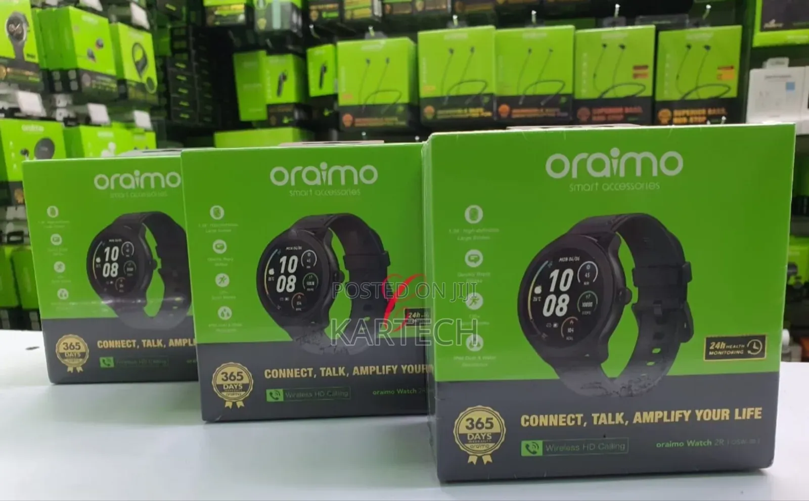 Oraimo Watch 2R OSW-30 Wireless HD Calling Smart Watch