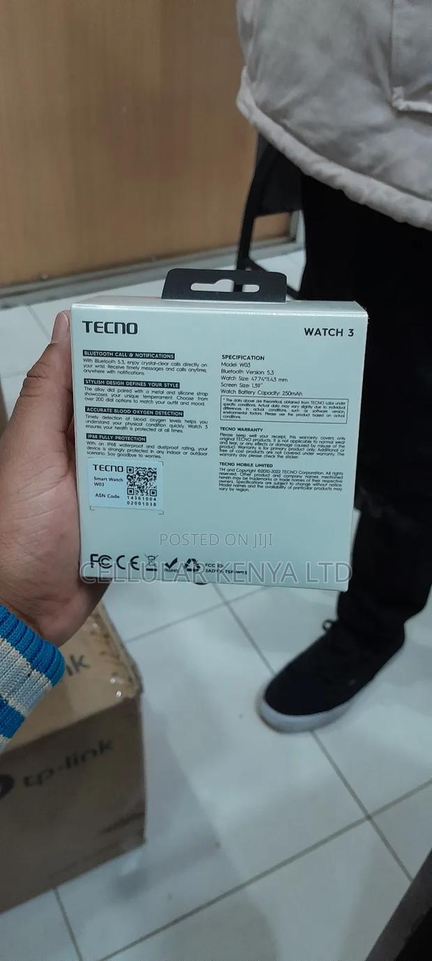 Tecno Watch 3 Smart Watch - thumbnail 3