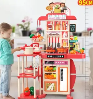 95CM Kids Kitchen Setwith Lights and Sounds