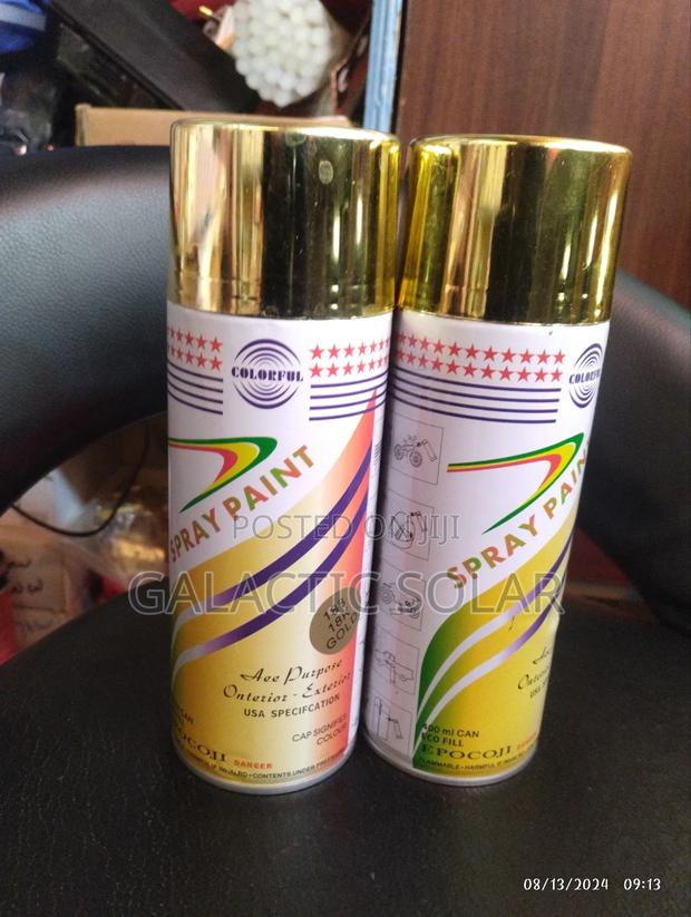 Gold Spray Paints