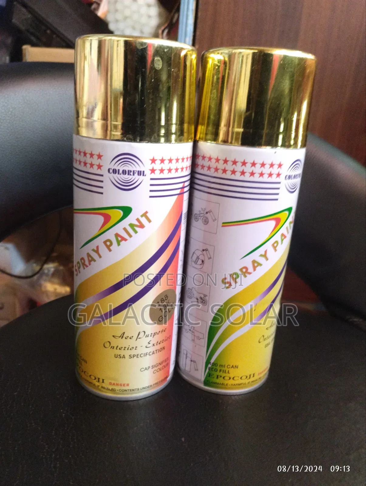 Gold Spray Paints
