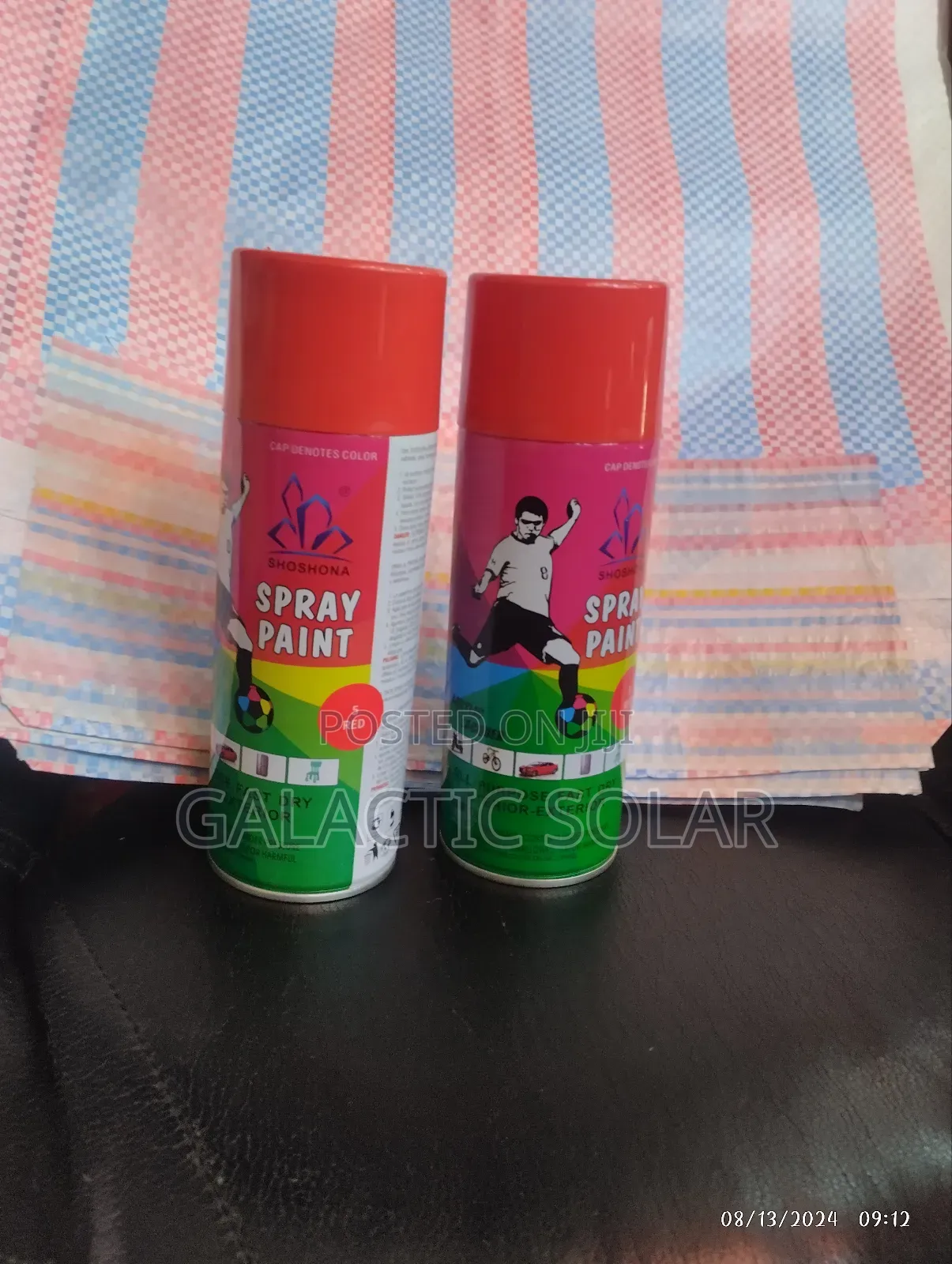 Red Spray Paints