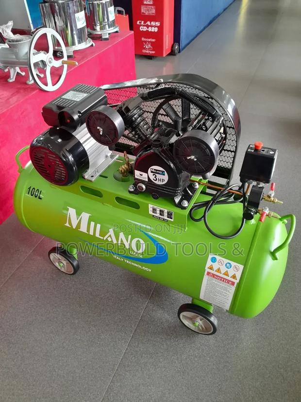 Heavy-Duty 100L Electric Compressor