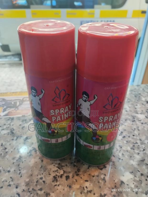 Red Spray Paints - main view