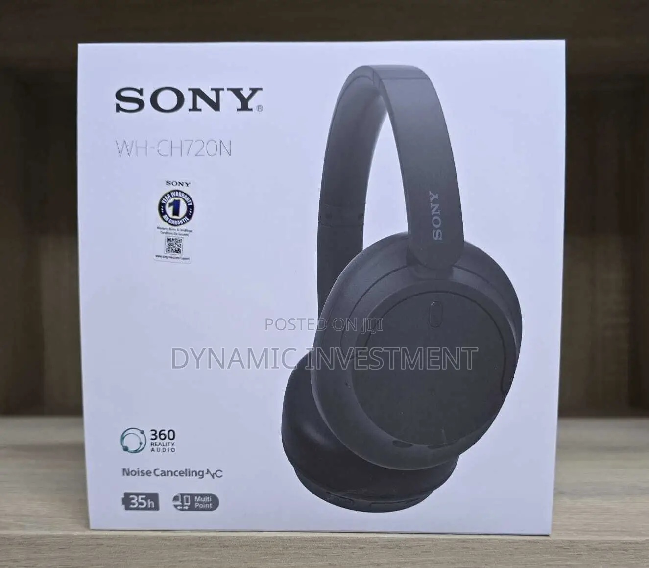 Sony WH-CH720N Wireless Over-Ear Noise-Canceling Headphones