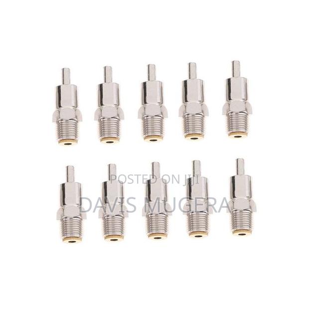 5 Pieces Pig Nipple Drinker Water Automatic Stainless Steel - thumbnail 3