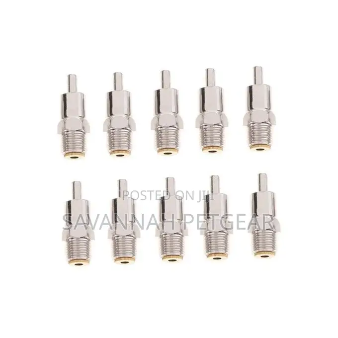 5 Pieces Pig Nipple Drinker Water Automatic Stainless Steel