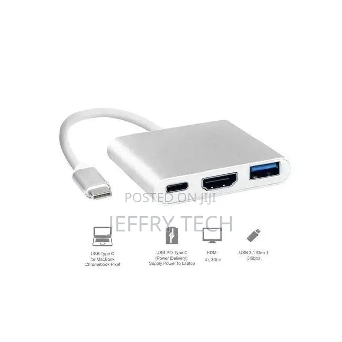 Type-C to HDMI Adapter 3 in 1.