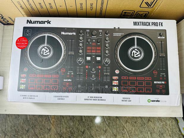 Numark Mixtrack Pro Fx - main view