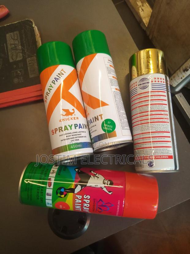 Colorful Spray Paint - main view