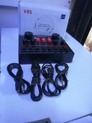 V8S Mobile Live Sound Card