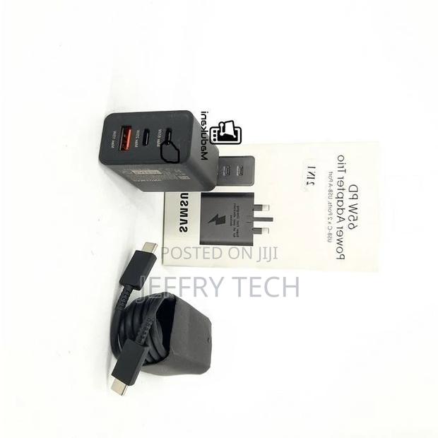 Samsung Adapter 65W 25W 15W With 3 Cables C to C