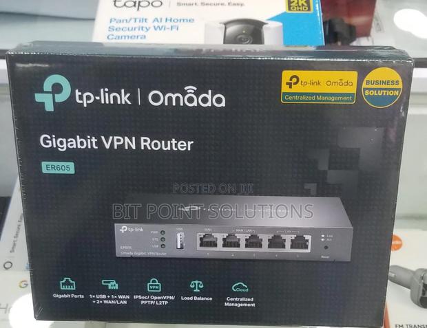 Tplink Er605 Omada Gigabit VPN Gateway - main view