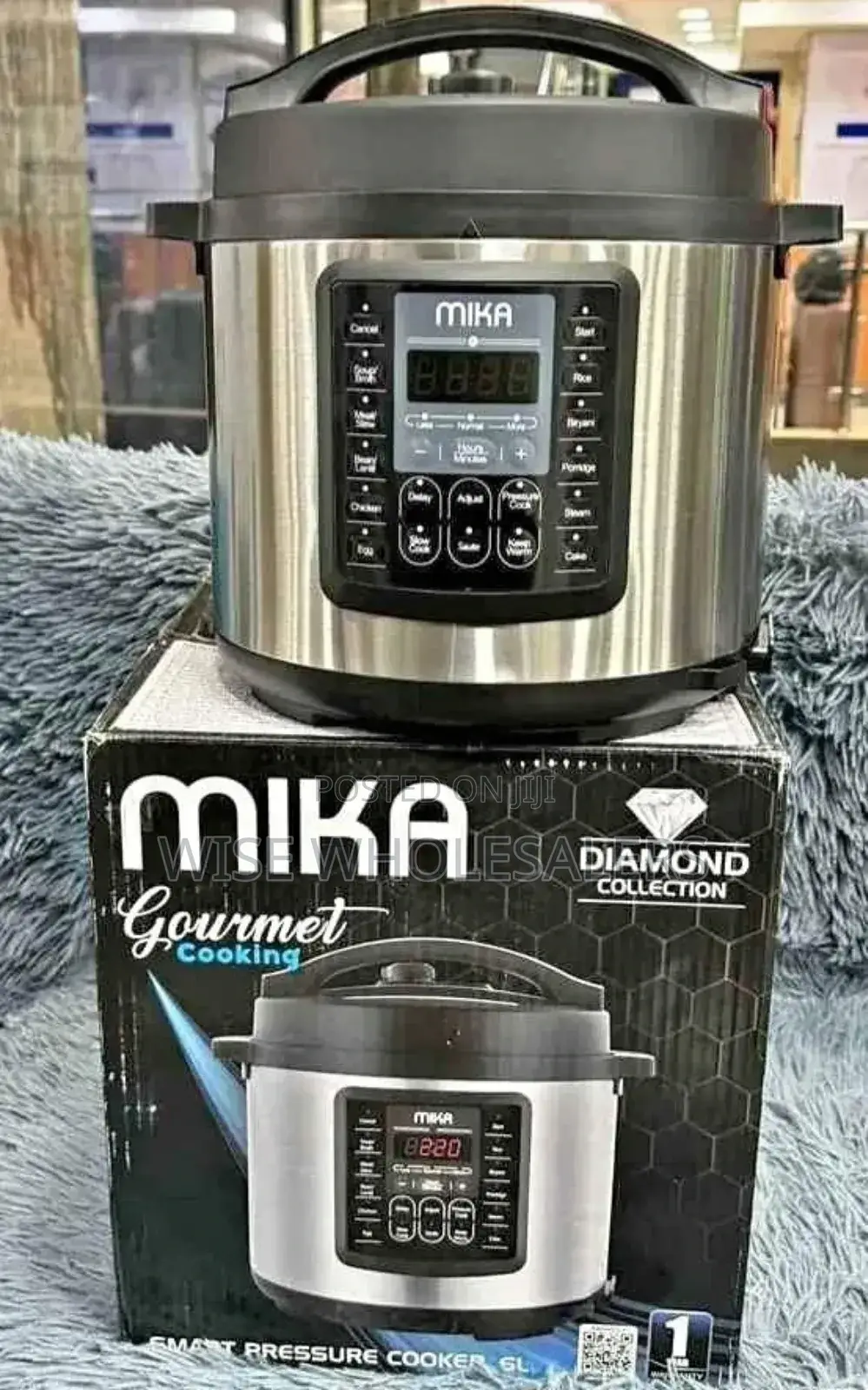 √√Mika Smart Pressure Cooker, 6l, Ss√√