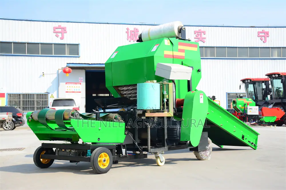 Mini Hay Baler Machine Grass Round Baler