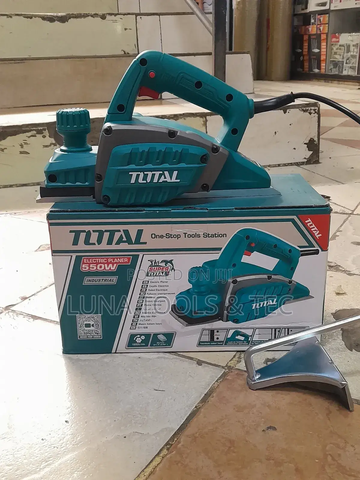 Electric Wood Planer,Total, 550W.
