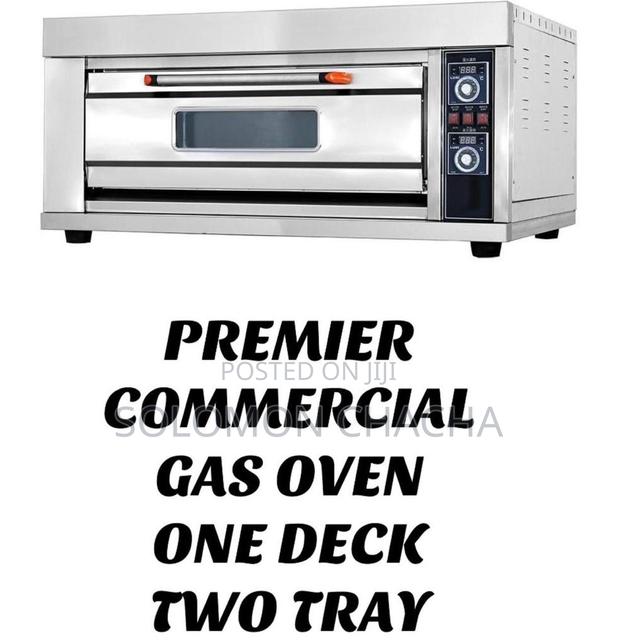 One Deck Two Tray Premier Commercial Gas Oven - main view