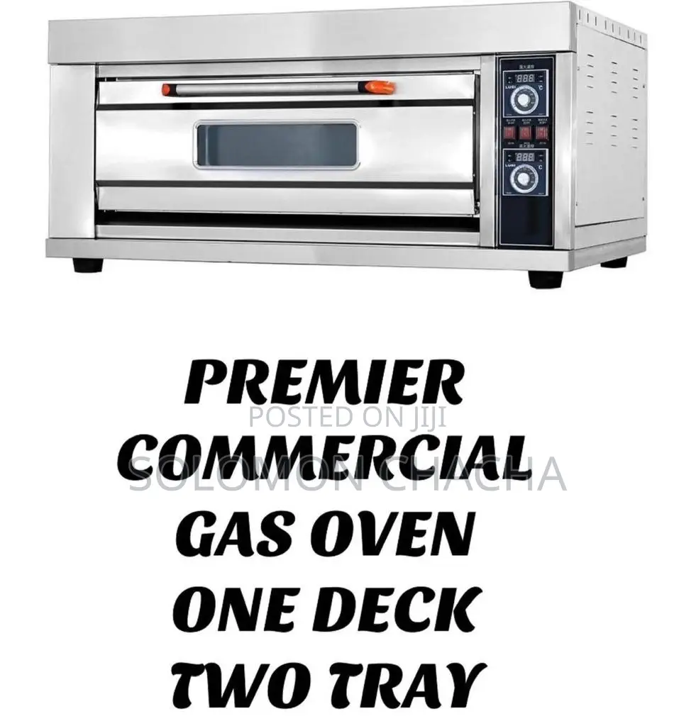 One Deck Two Tray Premier Commercial Gas Oven