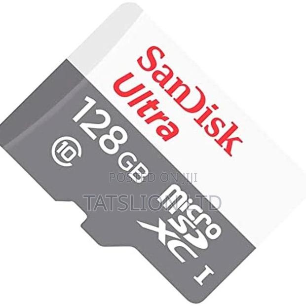 Sandisk 128gb Camera Sd Card C-10 Ultra New