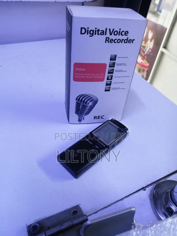Voice Recorder With Inbuilt Battery - main view