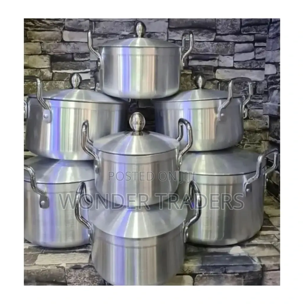 Tornado Cookware Set 7sufuria,7lids,2free Spoons