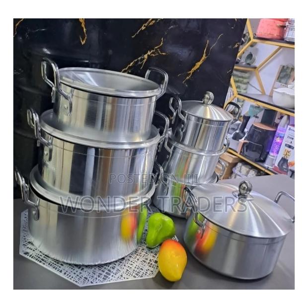Tornado Cookware. Aluminium 14pcs Tornado Cookware Set