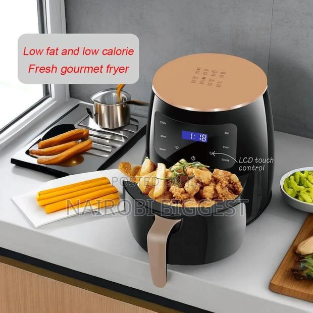 Silvercrest 6litres Black Air Fryer
