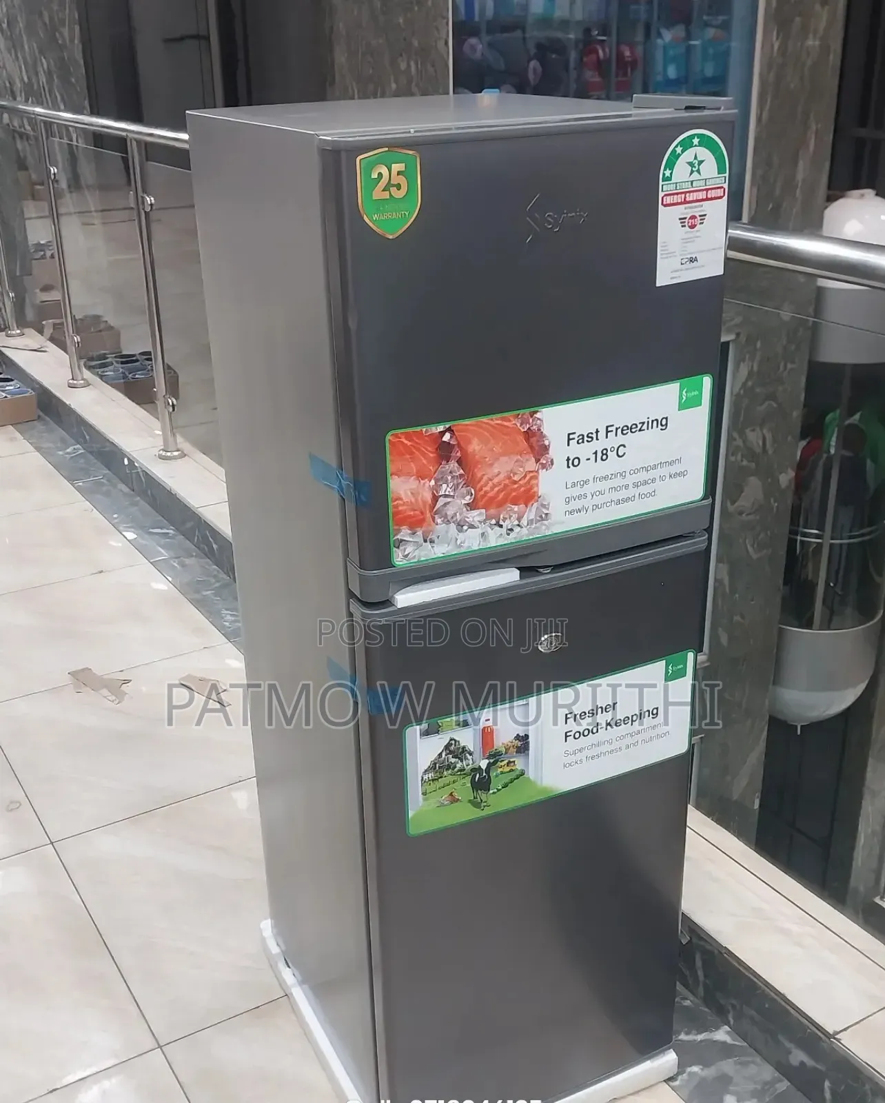 Fridge-Syinix 137l Refrigerator Defrost