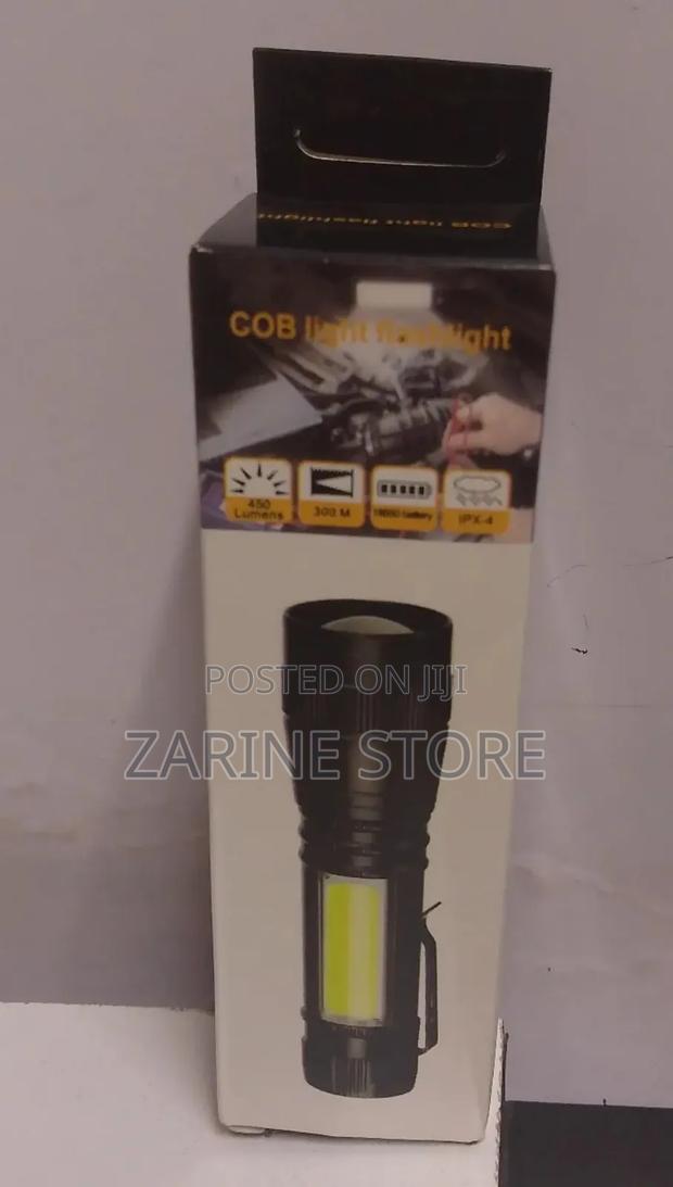 Zooming Torch Uses 18650 Battery Rechargeabl - main view
