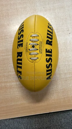 Aussie Rules Rugby Ball Yellow