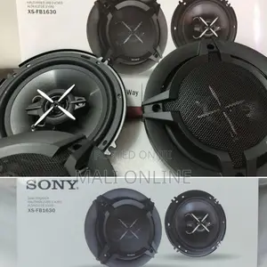 6 Inches Sony Car Speakers Pair 3-Way XS-FB1630 270W