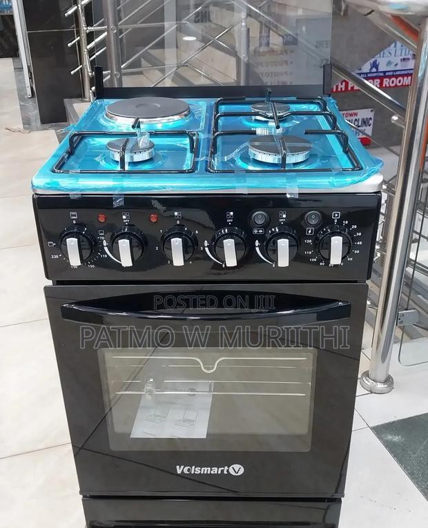 Cooker, Volsmart Standing Cooker 50×55 Dark Brown - main view