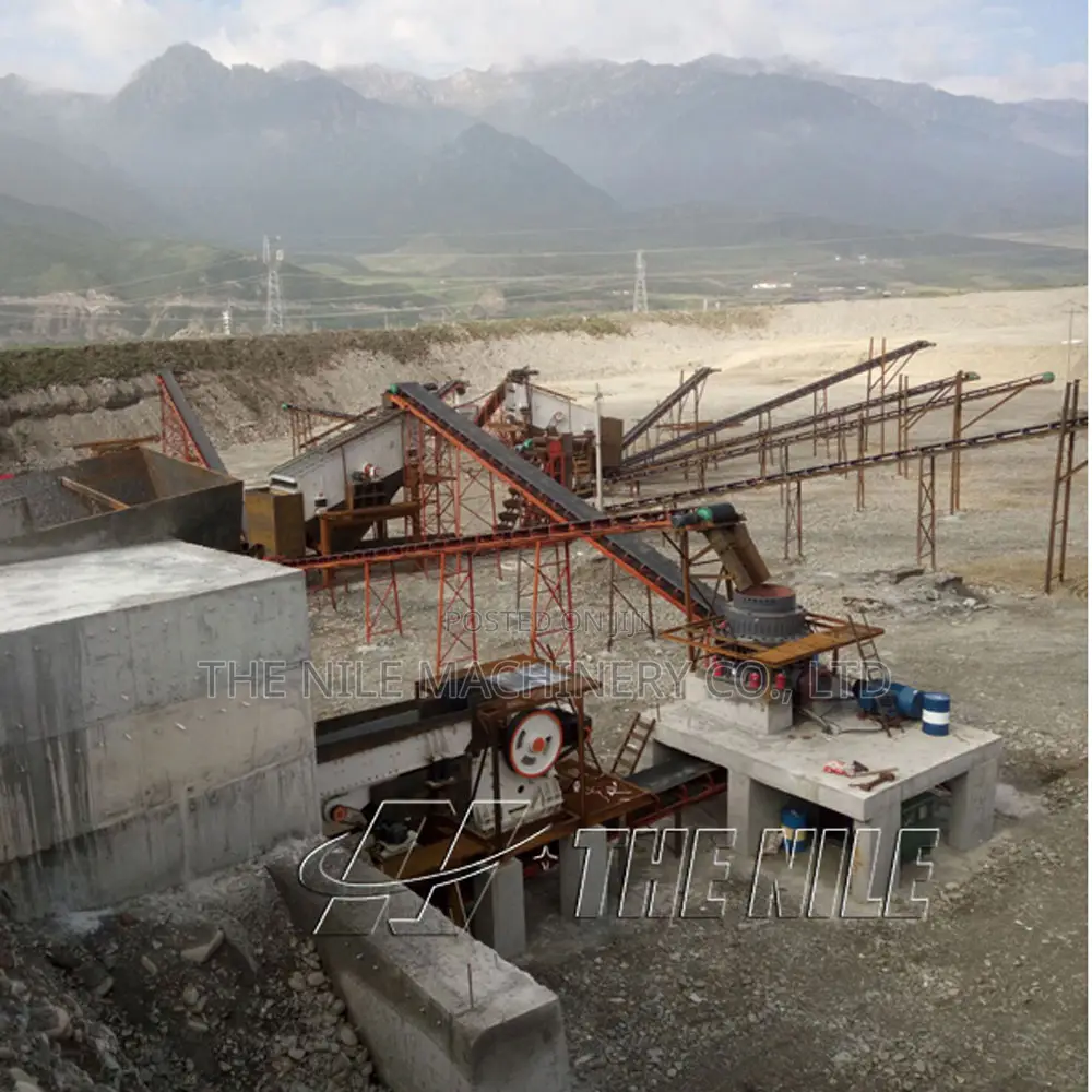 Complete 300T Limestone Rock Stone Crushing Production Line