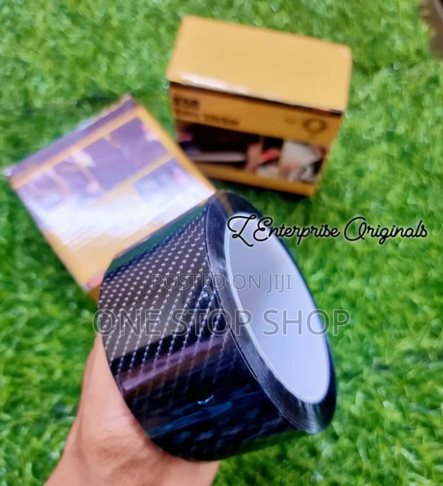 Door Sill Tape 7cm Carbon Finish