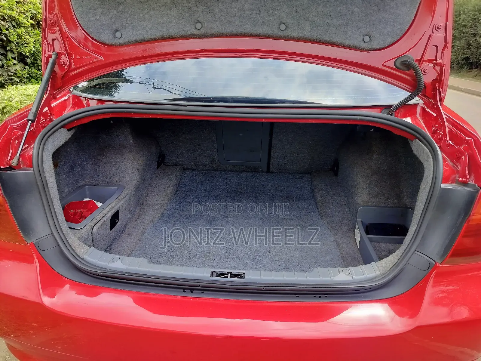 BMW 320i Sedan RWD 2008 Red