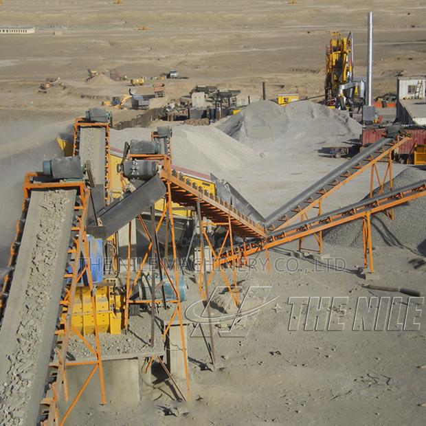 Whole Set Hard Stone Crusher Plant by the Nile Machinery LTD