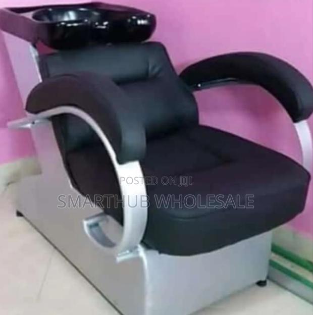 Simple Black Silver Salon Sink/Unit - main view