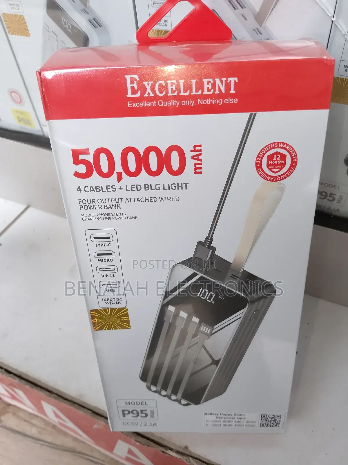 50000 Mah Good Quality Power Bank.Quality Power Bank